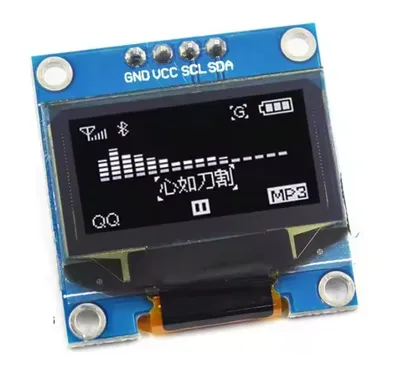 Picture of the SSD1306 screen